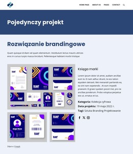 Rozwiązanie Brandingowe - Szablon Strony HTML