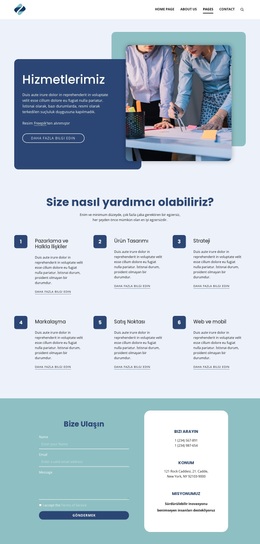 En Iyi Hizmetleri Sunuyoruz - Kullanımı Kolay WordPress Teması