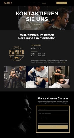 Kontaktieren Sie Unser Friseurteam – Joomla-Template 2024