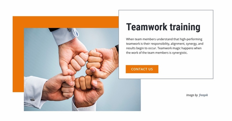 Teamwork Chat brings your team together Elementor Template Alternative