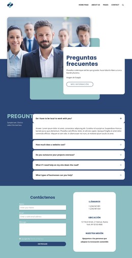 Pagina De Preguntas Frecuentes