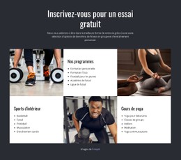 Page HTML Pour Formation Fonctionnelle Et De Groupe