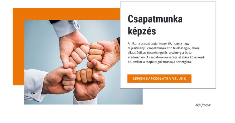 A Teamwork Chat összehozza a csapatot Weboldal sablon