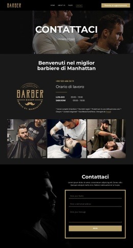 Contatta Il Nostro Team Di Barbieri - Variazioni Di Layout