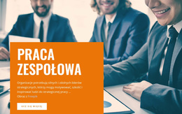 Świetna Praca Zespołowa - Piękny Motyw WordPress