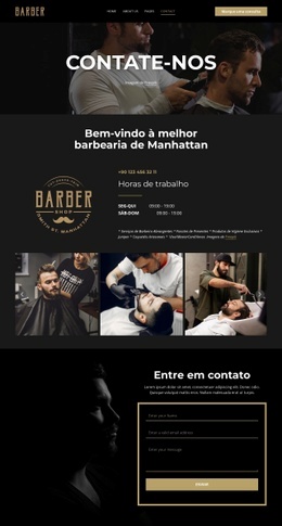 Entre Em Contato Com Nossa Equipe De Barbeiros