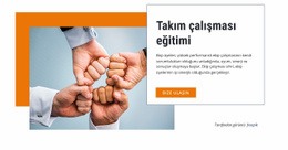 Takım Çalışması Sohbeti, Takımınızı Bir Araya Getirir - Kullanımı Kolay Açılış Sayfası