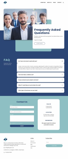 Development process - Website Template by Nicepage