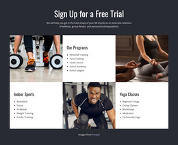 Multipurpose WordPress Theme For Functional And Group Training