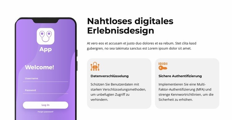 Zukunftssichere Anwendungen HTML5-Vorlage
