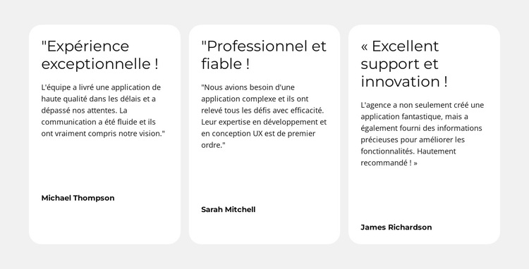 Expérience numérique fluide Thème WordPress