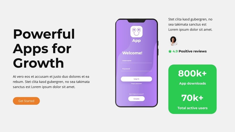 Innovative App Development HTML Template