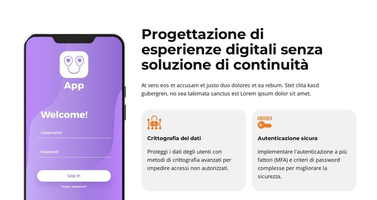 Applicazioni pronte per il futuro Modello HTML