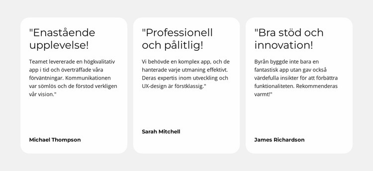 Sömlös digital upplevelse Mall