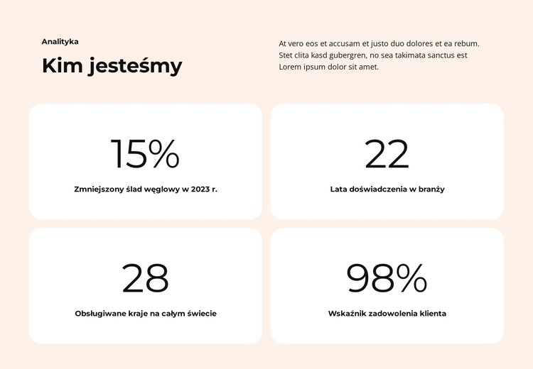 Potężne aplikacje Szablon CSS