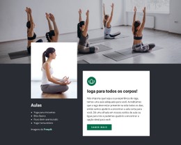 Ashtanga Yoga Modelo CSS Responsivo