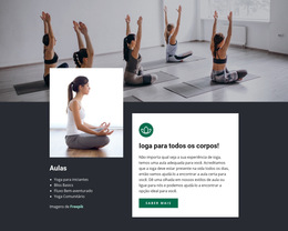 Ashtanga Yoga - Tema CSS Gratuito