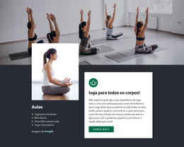 Ashtanga Yoga - Tema WordPress