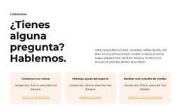 Página De Destino Exclusiva Para Profesional Y Confiable