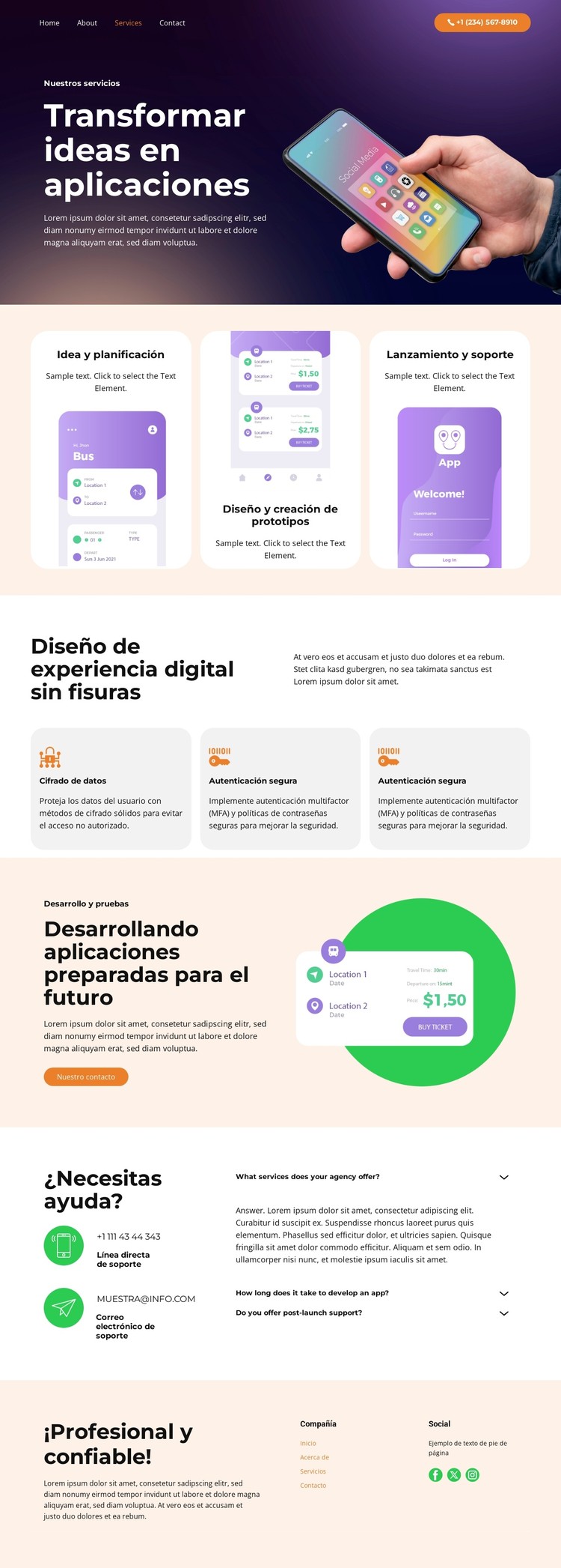 Cifrado de datos Plantilla CSS