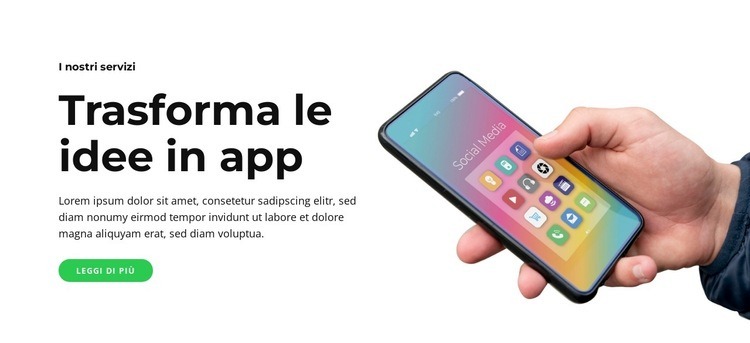 Progettazione e prototipazione Modello HTML5