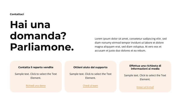 Professionale e affidabile Tema WordPress