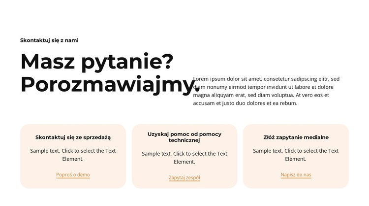 Profesjonalny i niezawodny Szablon CSS