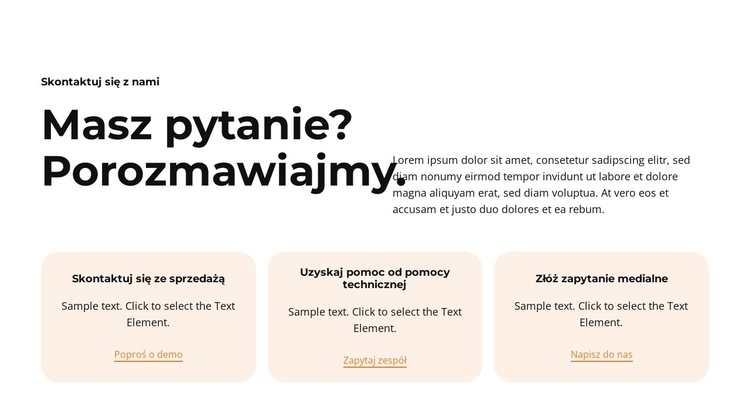Profesjonalny i niezawodny Szablon witryny sieci Web