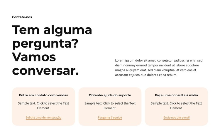 Profissional e confiável Template CSS