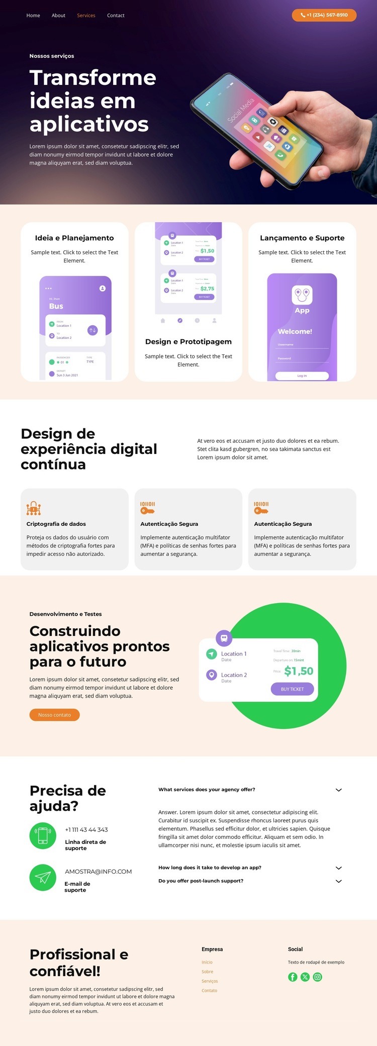Criptografia de dados Modelo HTML5
