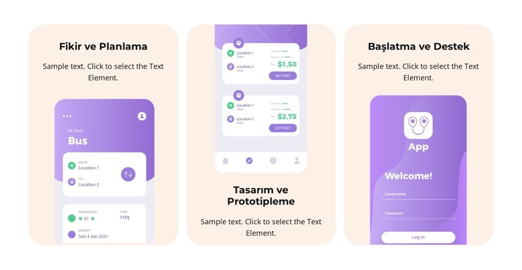 Geliştirme ve Test HTML Şablonu