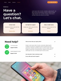 Secure Authentication - Website Mockup by Nicepage