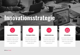 Innovationsstrategie CSS-Layoutvorlage