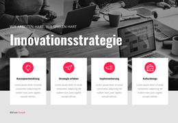 Innovationsstrategie - Kostenlose Vorlage