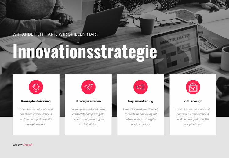 Innovationsstrategie Joomla Vorlage