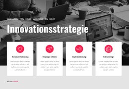 Innovationsstrategie - Bestes Website-Modell