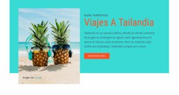 Viajes A Tailandia - Create HTML Page Online