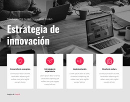 Plantilla De Diseño Gratuita Para Estrategia De Innovación