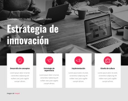 Estrategia De Innovación - Sitio De Inicio