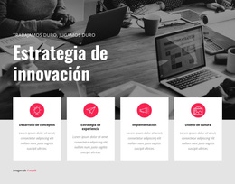 Sitio De WordPress Para Estrategia De Innovación