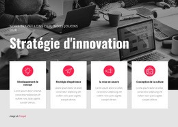 Concepteur De Site Web Pour Stratégie D'Innovation