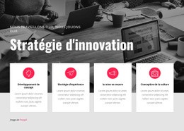 Stratégie D'Innovation - Meilleure Maquette De Site Web