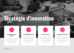 Stratégie D'Innovation - Modèle De Site Web Professionnel Premium