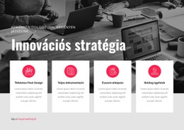 Innovációs Stratégia - Ingyenes Sablon