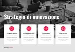 Strategia Di Innovazione Progettazione Di Siti Web