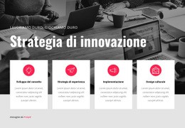 Strategia Di Innovazione - Bellissimo Modello HTML5