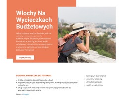 Wycieczki Budżetowe Po Włoszech - Projekt Makiety