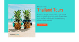 Rondreizen Door Thailand - Creatieve Multifunctionele Websitebouwer