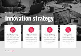 Innovation Strategy - Business Premium Website Template