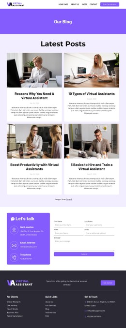 Blog Page CSS Templates | Nicepage